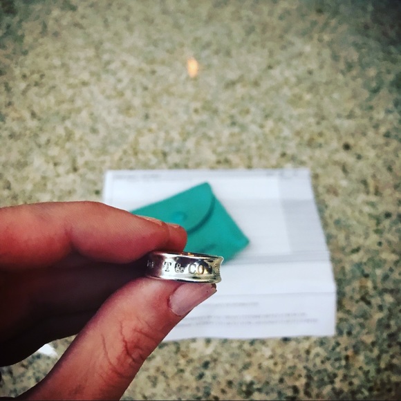 Tiffany & Co. Jewelry - Tiffany & Co. 1837 Sterling Silver 925 ring